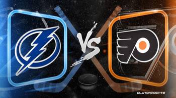 NHL Odds: Lightning -Flyers prediction, odds and pick