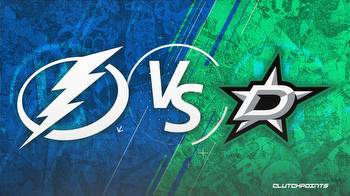 NHL Odds: Lightning vs. Stars prediction, odds and pick