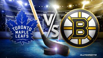 NHL Odds: Maple Leafs-Bruins prediction, pick, how to watch