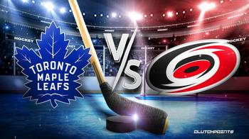 NHL Odds: Maple Leafs-Hurricanes prediction, pick, how to watch