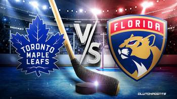 NHL Odds: Maple Leafs-Panthers Prediction, Pick, How to Watch
