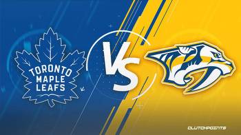NHL Odds: Maple Leafs-Predators prediction, odds pick and more