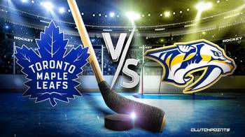 NHL Odds: Maple Leafs-Predators prediction, pick, how to watch