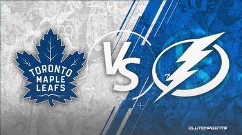 NHL Odds: Maple Leafs vs. Lightning prediction, odds, and pick