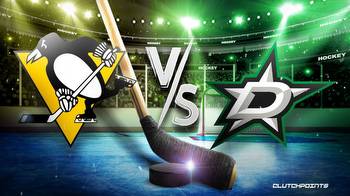 NHL Odds: Penguins-Stars Prediction, Pick, How to Watch