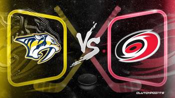 NHL Odds: Predators-Hurricanes prediction, pick and How to Watch