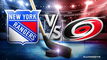 NHL Odds: Rangers-Hurricanes prediction, pick, how to watch