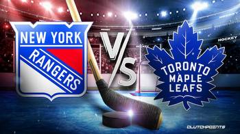 NHL Odds: Rangers-Maple Leafs prediction, pick, how to watch