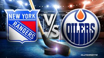 NHL Odds: Rangers-Oilers prediction, pick, how to watch