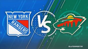 NHL Odds: Rangers vs. Wild prediction, odds, pick and more