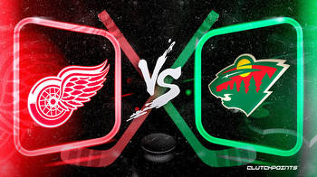 NHL Odds: Red Wings-Wild prediction, odds and pick