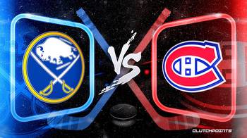 NHL Odds: Sabres-Canadiens prediction, odds and pick