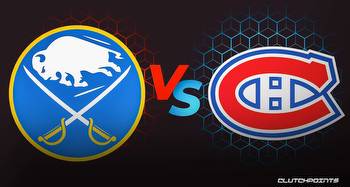 NHL Odds: Sabres-Canadiens prediction, odds, pick and more
