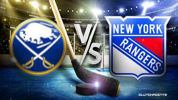 NHL Odds: Sabres-Rangers Prediction, Pick, How to Watch