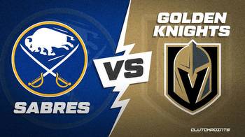 NHL Odds: Sabres vs. Golden Knights prediction, odds and pick