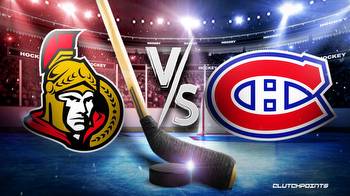 NHL Odds: Senators-Canadiens prediction, pick, how to watch