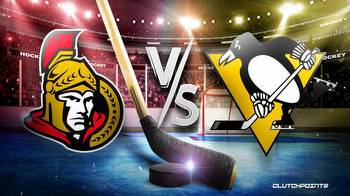 NHL Odds: Senators Penguins Prediction, Pick, How to Watch 3/20/2023