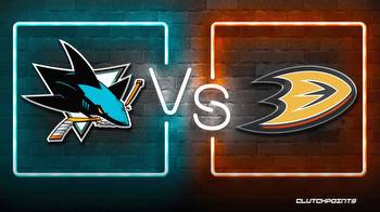 NHL Odds: Sharks-Ducks prediction, odds, pick and more