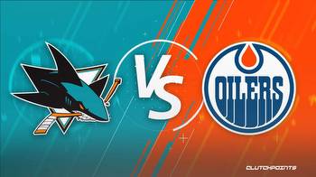 NHL Odds: Sharks vs. Oilers prediction, odds, pick and more