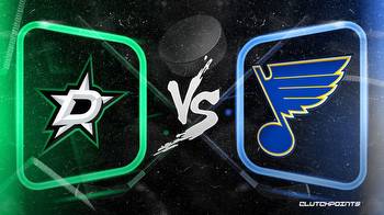 NHL odds: Stars-Blues prediction, odds, pick