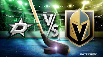NHL Odds: Stars-Golden Knights prediction, pick, how to watch