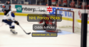 NHL Parlay Picks & Predictions: Best NHL Parlay Picks 11/26