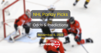 NHL Parlay Picks, NHL Best Bets & Odds for Monday 11/6