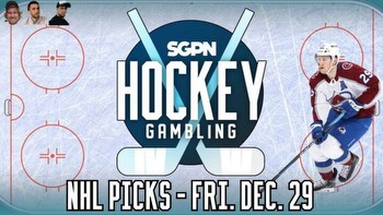 NHL Picks (Friday, December 29th) + World Juniors Betting