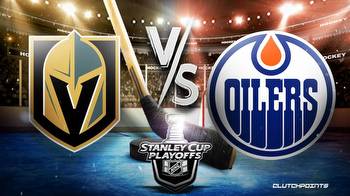 NHL Playoffs Odds: Golden Knights-Oilers Game 3 prediction, pick, how to watch