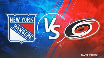 NHL Playoffs Odds: Rangers-Hurricanes Game 1 prediction, odds and pick