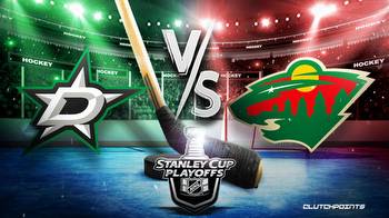 NHL Playoffs Odds: Stars-Wild Game 3 prediction, pick, how to watch