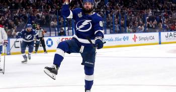 NHL Shot Prop Picks, Predictions for Tuesday: Oil Allow Kucherov to Cruise