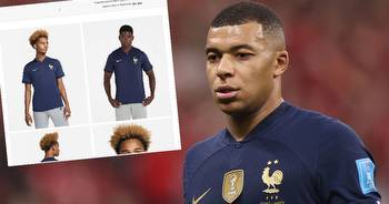 Nike risk embarrassing France as World Cup winners shirt accidentally posted online