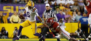No. 13 LSU vs. No. 8 Alabama odds preview, game and player prop bets, top sportsbook promo codes