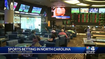 North Carolina: Legal online sports betting begins today