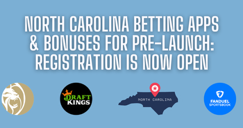 North Carolina sports betting sites & apps for pre-launch