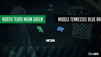 North Texas Vs Middle Tennessee NCAA Basketball Betting Odds Picks & Tips