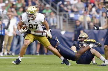 Notre Dame Football Betting Info: Point Spread And Total For Boston College // UHND.com