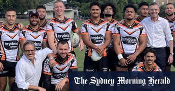 NRL 2023: Dominic Perrottet visits Wests Tigers training before NSW election, Melbourne Storm clash