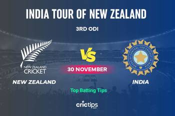 NZ vs IND Betting Tips & Who Will Win The 3rd ODI Of New Zealand vs India