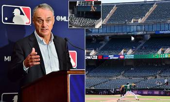 Oakland Athletics will likely move to Las Vegas says MLB commissioner ranked dead last in attendance