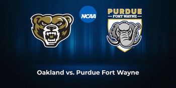 Oakland vs. Purdue Fort Wayne: Sportsbook promo codes, odds, spread, over/under