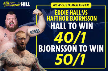 odds: Get Hall at 40/1, or Bjornsson at 50/1 to win ‘Heaviest Boxing Match in History’