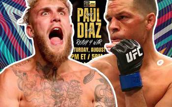 Odds Move In Jake Paul's Favor Over Nate Diaz Boxing Matchup