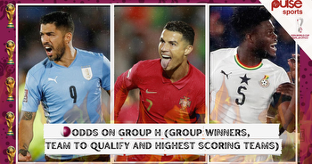 Odds on Group H (Group winners, team to qualify and highest scoring teams)