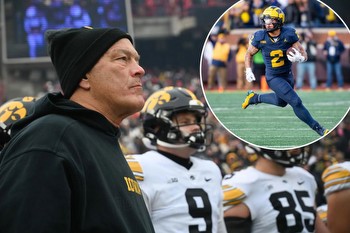 Oddsmakers peg Iowa Hawkeyes offense with painful first-half total vs. Michigan