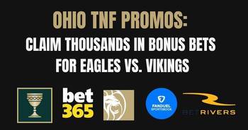Ohio sportsbook promos: Over $2,000 in bonuses for TNF