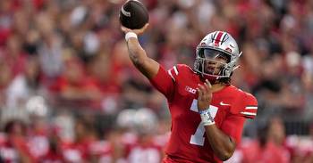 Ohio State football quarterback C.J. Stroud Heisman frontrunner, betting odds, gambling lines