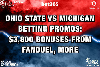 Ohio State-Michigan Betting Promos: Snag $3,800 Bonuses From FanDuel, More