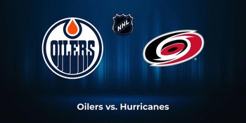 Oilers vs. Hurricanes: Odds, total, moneyline